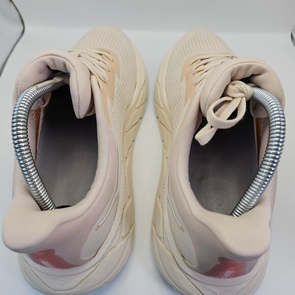 Hoka One One Arahi 7 Vanilla Cream Womens 9.5B Running Shoes Sneakers - Picture 8 of 12